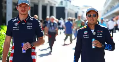 Max Verstappen y Checo P�rez
