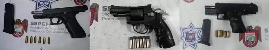 Detenidos por portaci�n de arma