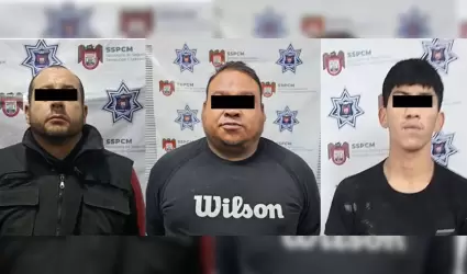Detenidos por portaci�n de arma