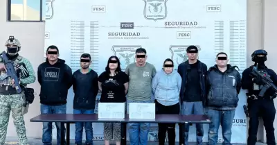 Detienen a siete presuntos secuestradores y logran rescatar a las v�ctimas en Me