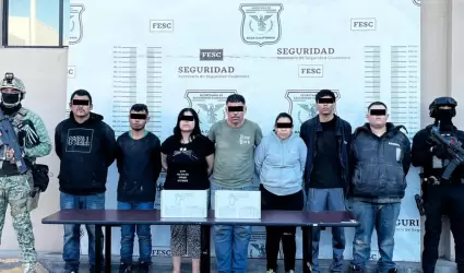 Detienen a siete presuntos secuestradores y logran rescatar a las v�ctimas en Me