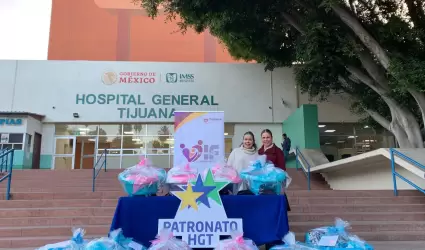 Entrega DIF Tijuana art�culos para reci�n nacidos en el Hospital General de Tiju