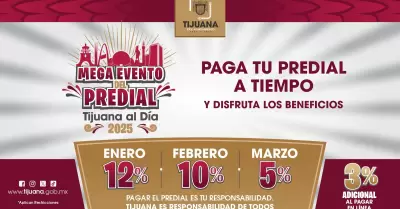 Tijuana inici� enero con 12% de descuento en el pago del impuesto predial