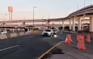 Fluye circulaci�n sin incidentes mayores en rutas alternas por construcci�n de paso a desnivel