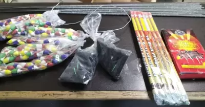 Detiene polic�a municipal a diez personas en 24 horas por venta de pirotecnia y 