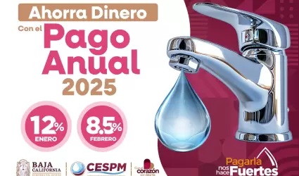 CESPM pone a disposici�n el pago anual del agua con descuento