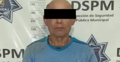Detienen a hombre por agresi�n y portaci�n de arma prohibida