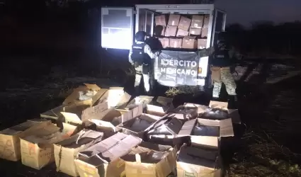Cami�n que transportaba metanfetamina