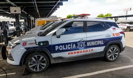 Patrullas el�ctricas Hermosillo
