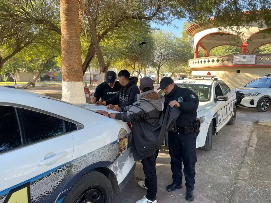 Operativo matutino en Primera y Segunda Secci�n de Mexicali