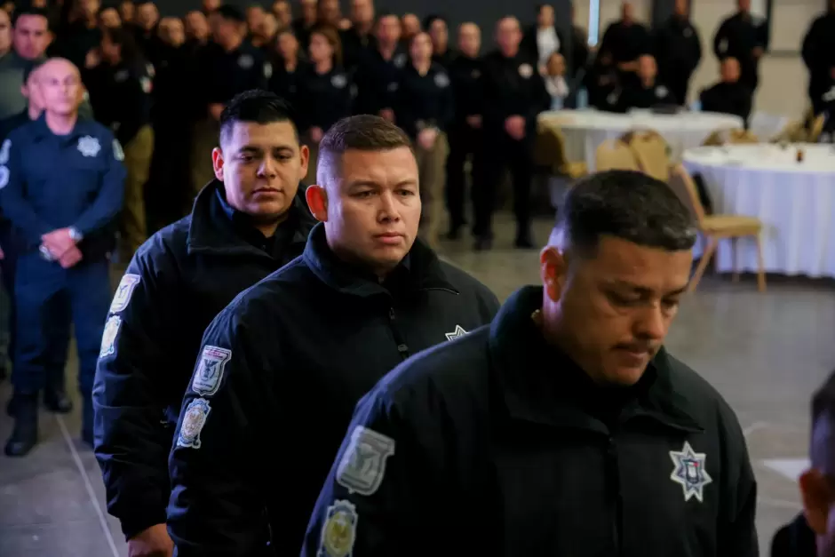 Reconoce gobernadora Marina del Pilar a elementos de seguridad en el marco del D�a Internacional de la Polic�a