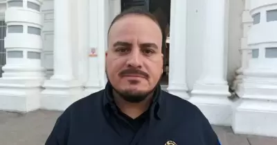 Armando Casta�eda, titular de Protecci�n Civil