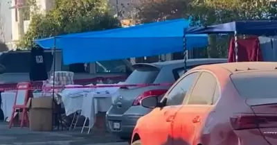 Hallan veh�culo abandonado con tres cad�veres en Villas del Sol