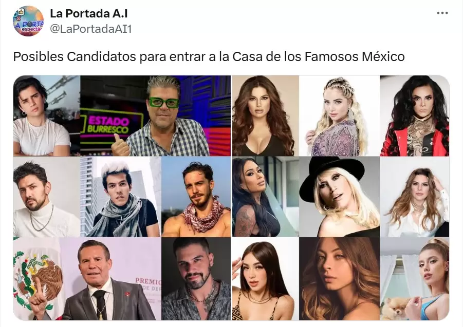 "La Casa de los Famosos M�xico 3": Filtran lista de los participantes