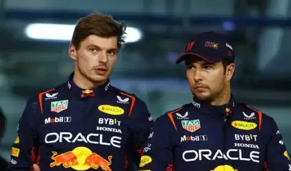 Max Verstappen y Checo P�rez