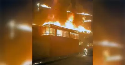 Incendio de casa