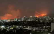 Evacuan a 30 mil personas en Los �ngeles por incendio