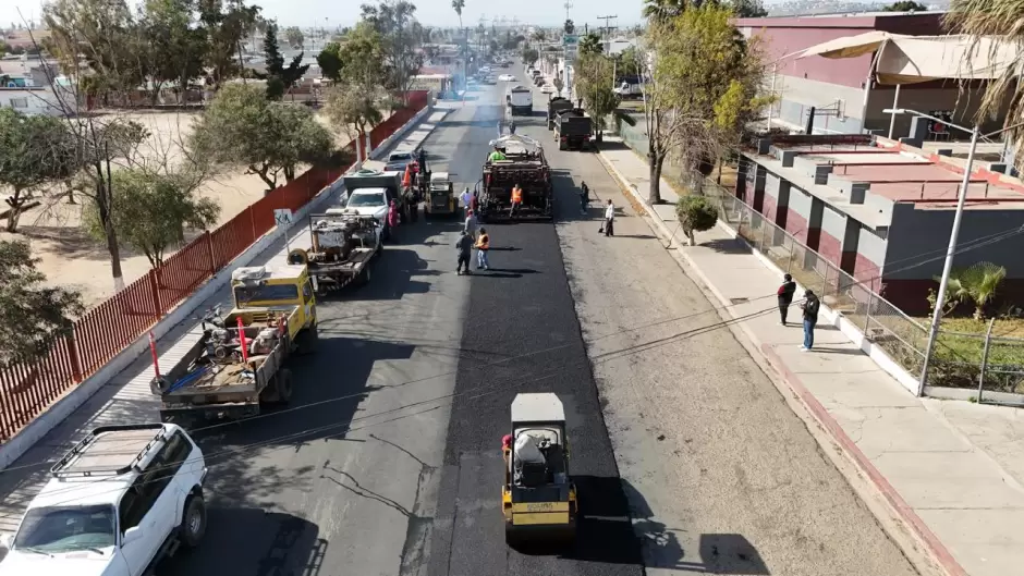 Se abre a la circulaci�n la calle Tercera en la colonia Hidalgo