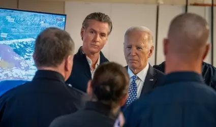 Biden aprob� r�pidamente la solicitud del gobernador Gavin Newsom