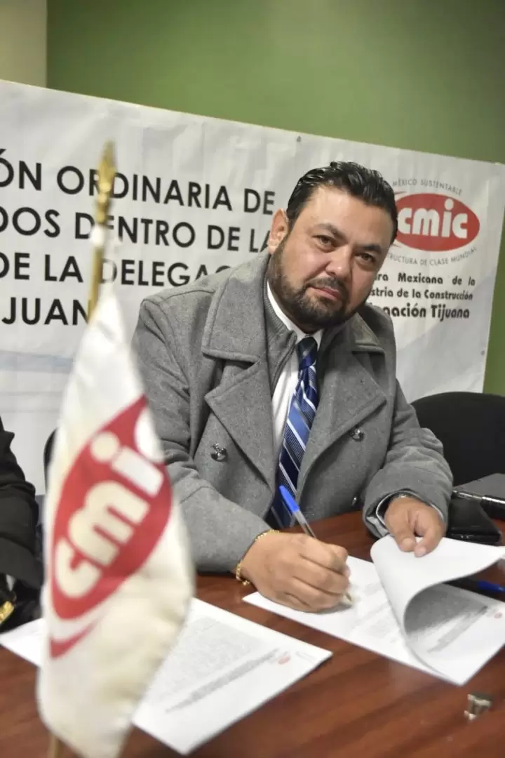 Eligen al Ing. Elmer Pe�a como presidente de CMIC Tijuana