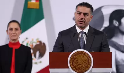 Omar Garc�a Harfuch, secretario de Seguridad y Protecci�n Ciudadana.