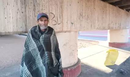 Alfredo Guadarrama, persona en situaci�n de calles