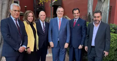 Marcelo Ebrard particip� en el Seminario Perspectivas Econ�micas 2025, que organ