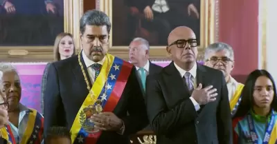 Toma de protesta de Nicol�s Maduro en Venezuela