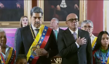 Toma de protesta de Nicol�s Maduro en Venezuela