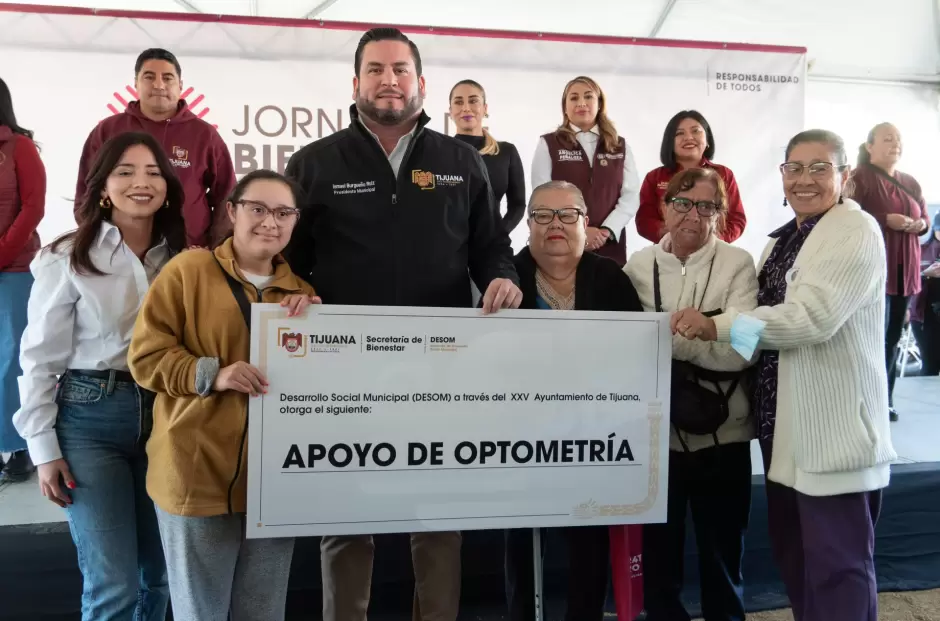 Encabeza Ismael Burgue�o la primera Macro Jornada de Bienestar de 2025,