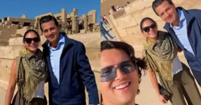 El expresidente Pe�a Nieto es captado en Egipto