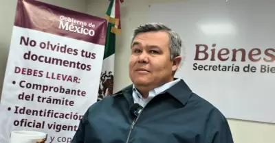Octavio Almada, delegado de la Secretar�a de Bienestar