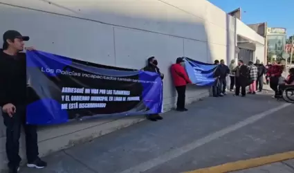 Manifestaci�n frente a las oficinas de la SSPCM