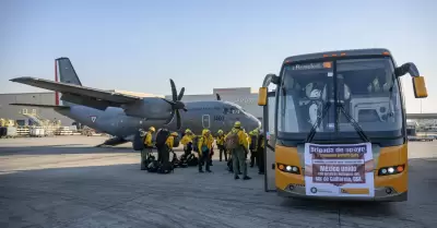 Entran en apoyo bomberos mexicanos en incendios de Los �ngeles