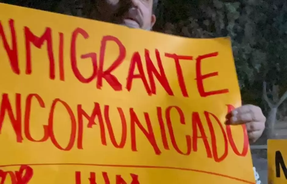 Protestan en albergue �gape por la liberaci�n de cinco turistas colombianos