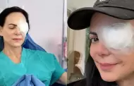 Maribel Guardia se somete a una delicada cirug�a en el ojo