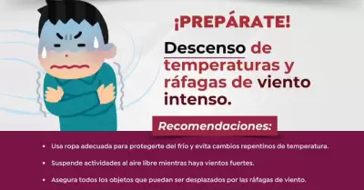 Alcaldesa Roc�o Adame exhorta a tomar precauciones ante vientos de Santa Ana y b