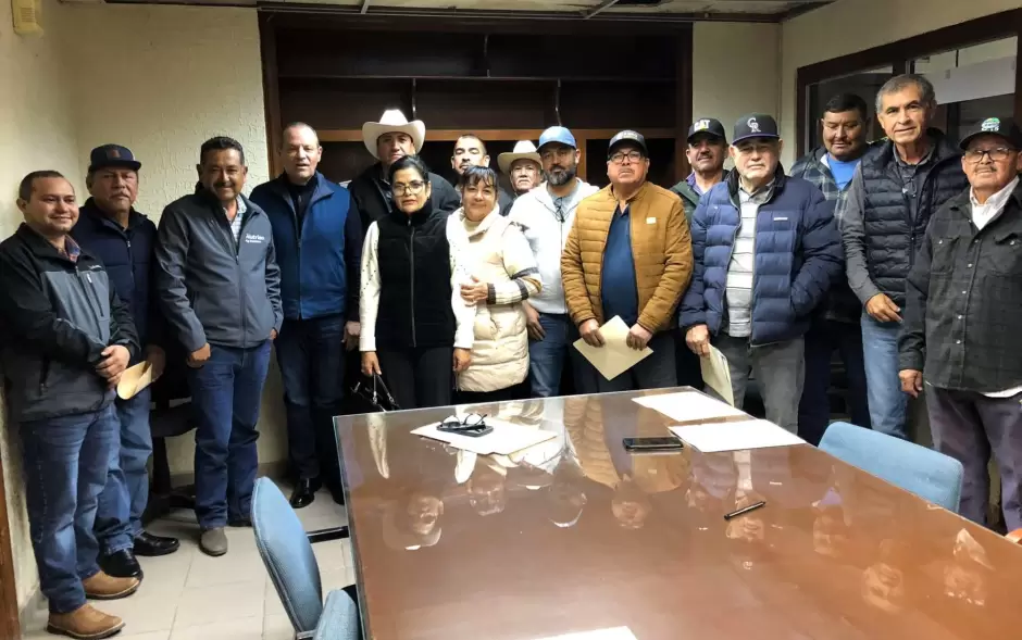 Refrenda titular de Agricultura, Jos� Antonio Ram�rez G�mez, su apoyo a los trigueros de BC