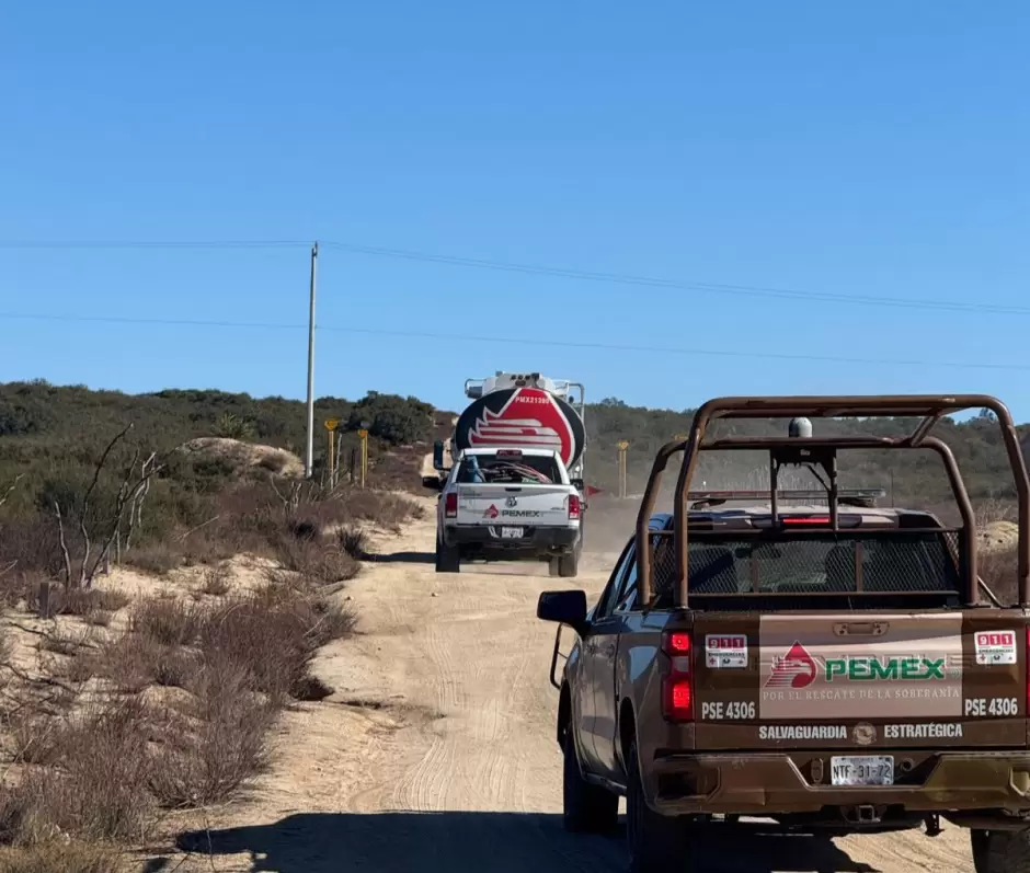 Se recuperan m�s de 100 mil litros de hidrocarburos en toma clandestina asegurada por autoridades en Tecate