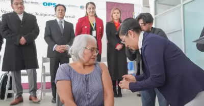 Instalan puntos de vacunaci�n binacional