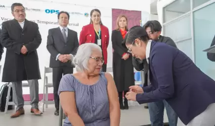 Instalan puntos de vacunaci�n binacional