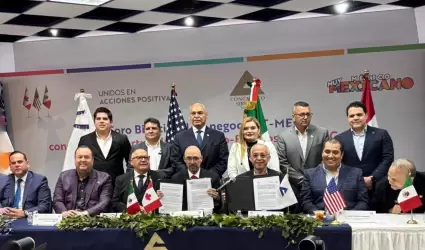 Firman SEI y Concanaco convenio de colaboraci�n para impulsar comercio, servicio
