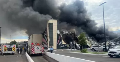 Incendio Plaza Cin�polis