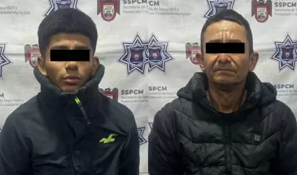 Caen dos sujetos armados y con veh�culo robado