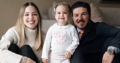 Mariana Rodr�guez, su hija Mariel y Samuel Garc�a