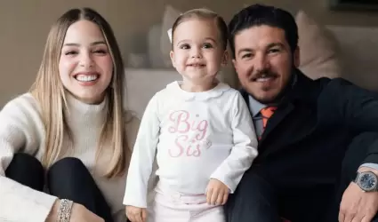 Mariana Rodr�guez, su hija Mariel y Samuel Garc�a