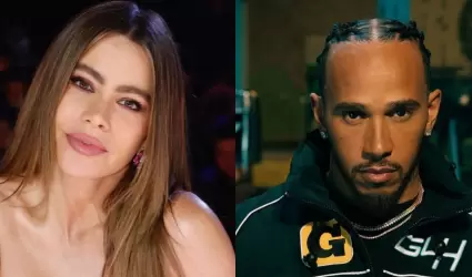 Sof�a Vergara/Lewis Hamilton
