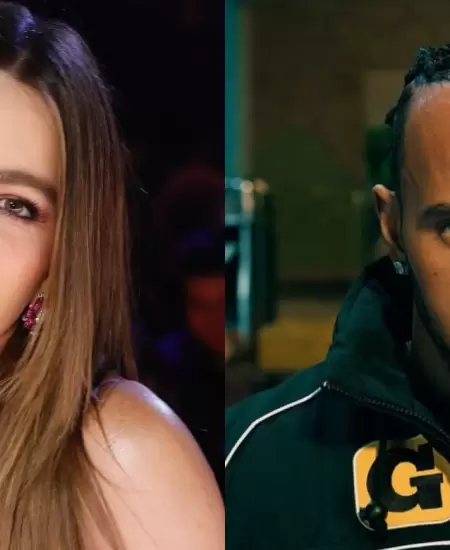 Sof�a Vergara/Lewis Hamilton