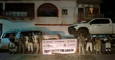 Autos asegurados en Mazatl�n