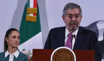 Juan Ram�n de la Fuente, secretario de Relaciones Exteriores